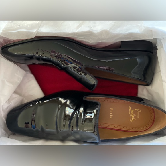 Christian Louboutin Men’s Patent Dandelion Loafers main image 8